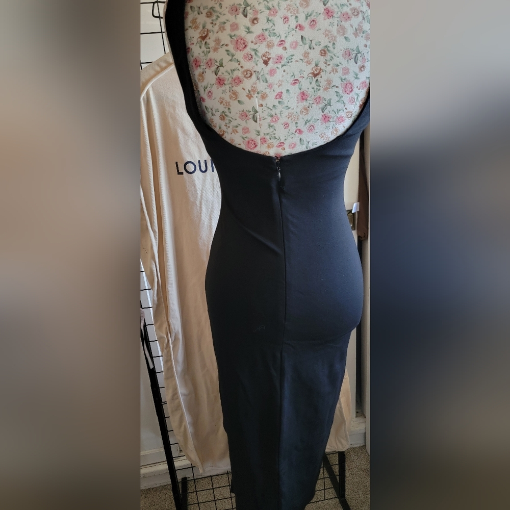 NBD Classic Black Square Neck Tank Dress SIZE Small - Picture 6 of 10